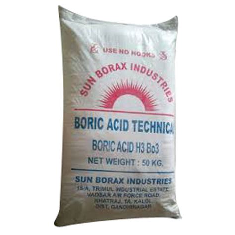 Boric Acid Power Density 1 435 G Cm3 At Best Price In Ahmedabad Sun Borax Industries