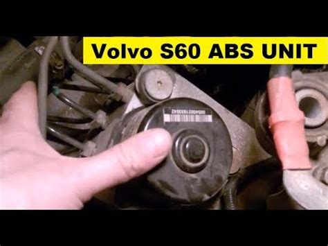 Volvo S V Abs Unit Removal Youtube