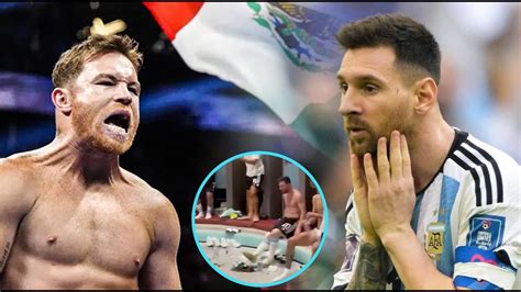 Mexican boxer Canelo Álvarez sends warning to Lionel Messi He better