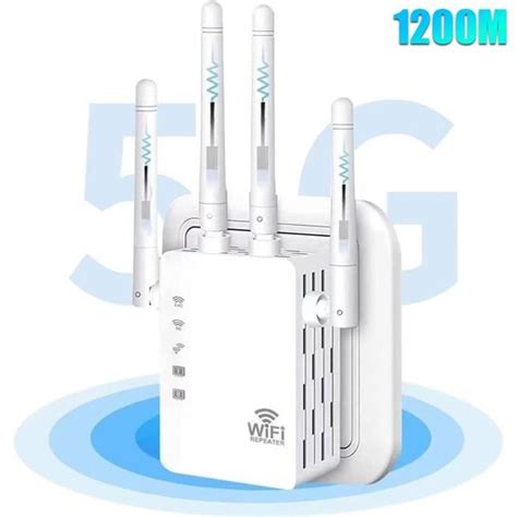 R P Teur Wi Fi Mbps Amplificateur Wifi Double Bande Ghz Avec