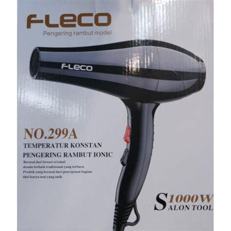 Jual Hair Dryer Pengering Rambut Fleco 1000w Shopee Indonesia