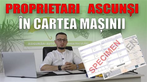 Afla Cum Se Ascunde Numarul De PROPRIETARI In CARTEA MASINII YouTube