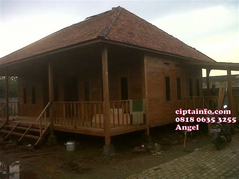 Desain Rumah Kayu Knockdown Murah Di Sleman CIPTAINFO