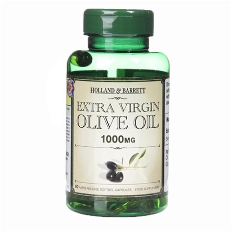 Holland And Barrett Extra Virgin Olive Oil 60 Capsules 1000mg