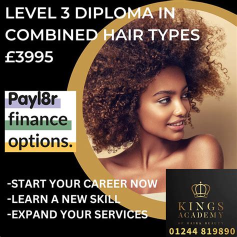 Level 3 Nvq Diploma In Hairdressing Combined Hair Types Kings Academy