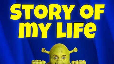 Story Of My Life Backing Track Karaoke Instrumental Shrek The Musical