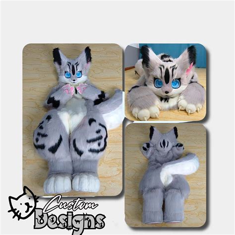 Custom Fursuit Kemono Fursona Full Personalized Fursuit Furry Suit