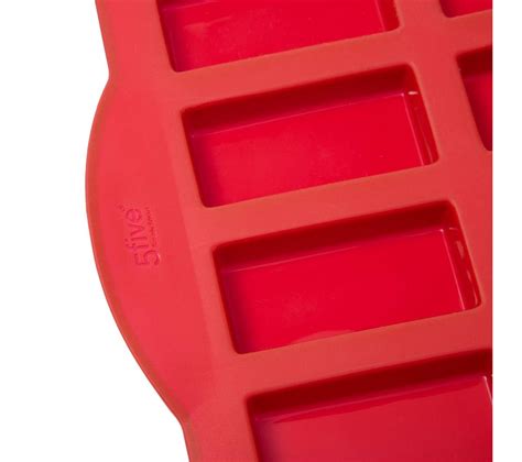 Moule 24 Financiers Silicone silipro 28cm Rouge Moule à gâteau