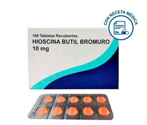 Hioscina Butil Bromuro 10mg Tab Caja X100und Farmacenter