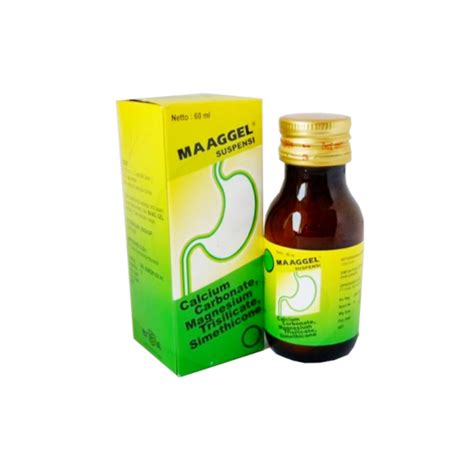 Maag Gel Suspensi 60 Ml Kegunaan Efek Samping Dosis Dan Aturan