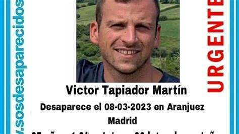 Continúa la búsqueda de Víctor Tapiador el joven que desapareció en