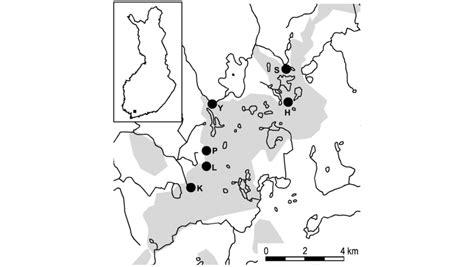 Location Of The Study Area And The Studied Springs The Groundwater