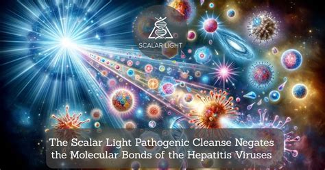 Scalar Light Pathogenic Cleanse Negates The Molecular Bonds Of The Hepatitis Viruses