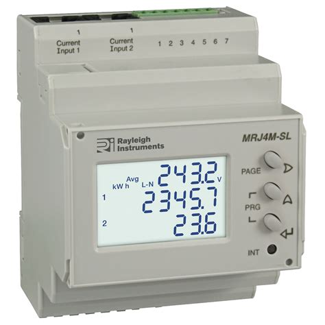 Easywire Patented Mrj4m Sl Split Load Plug N Play Din Rail Mounted Multi Function Energy Meter