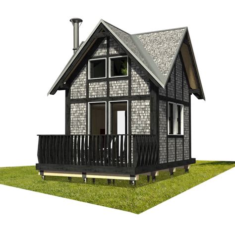 Small Cottage Plans with Loft and Porch