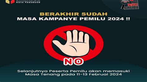 Kapan Dan Apa Saja Aturan Masa Tenang Pemilu 2024 Simak Informasi