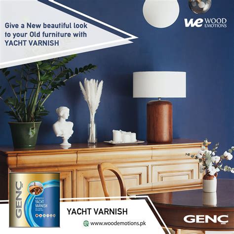 Buy Genç Synthetic Yacht Wood Varnish In Pakistan Woodemotions