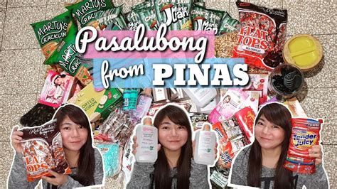 Pasalubong Haul From Pinas Sundo Sa Airport Youtube