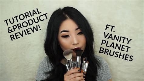 Makeup Routine Ft Vanity Planet Brushes Youtube