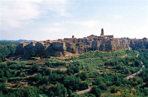 Pitigliano Grosseto Tuscany Grosseto Chianti Wine Region Day