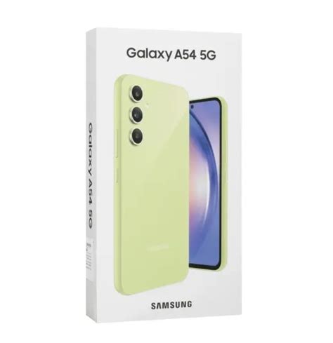 Смартфон Samsung Galaxy A54 Sm A546e 5g 8256gb Green Lime Sm