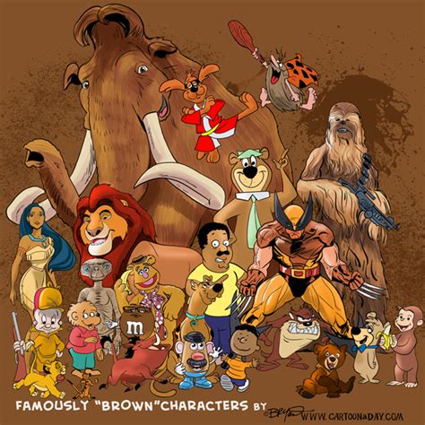 Collection 94 Pictures Cartoon Characters With Brown Hair Male Sharp 10 2023