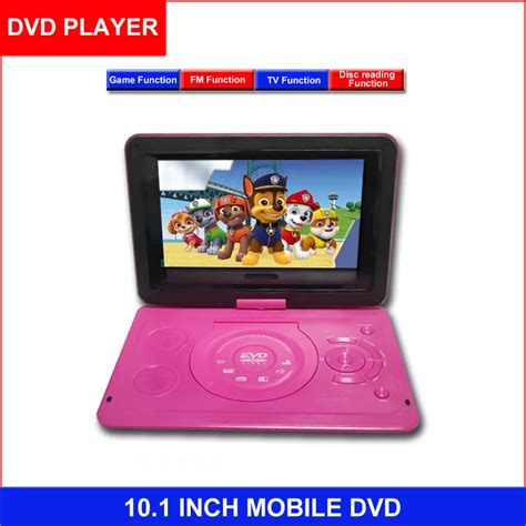 New 101 Inch Hd Portable Rotating Screen Smart Tv Vcd Dvd Player Sd Card Usb Audio Video Player