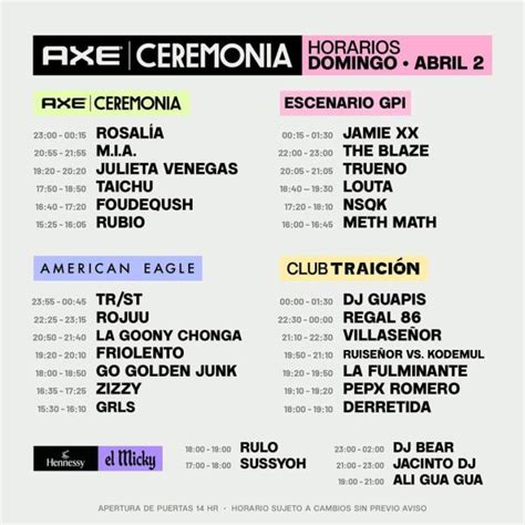 Festival Ceremonia Checa Los Detalles Aqu Freim Tv