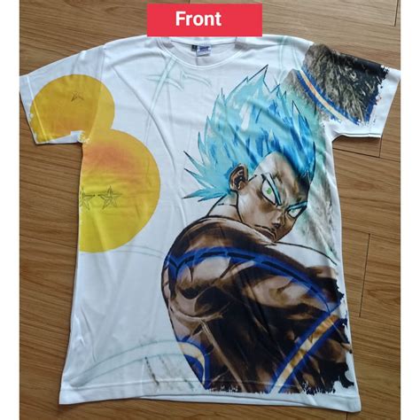 Jual KAOS DRAGON BALL AOP 16 TAG THAILAND ALL OF PRINT DEPAN BELAKANG