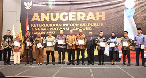 Pemerintah Provinsi Lampung Berkomitmen Tingkatkan Pelayanan Informasi