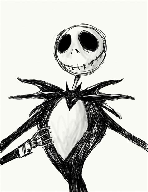 Jack The Pumpkin King Drawing At Getdrawings Free Download