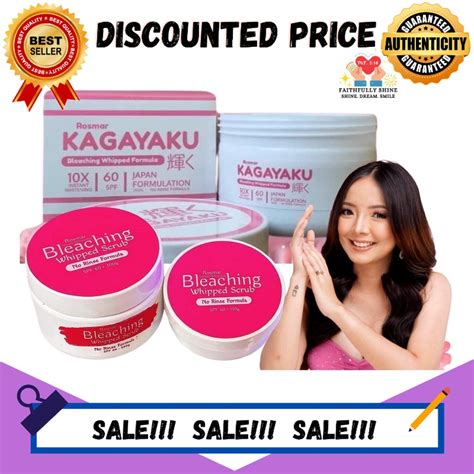 Rosmar Kagayaku Bleaching Whipped Scrub 300g Or 100g Bleaching