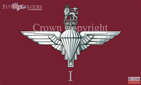 2 Parachute Regiment Flag Officially Licenced Mod Artwork Flags