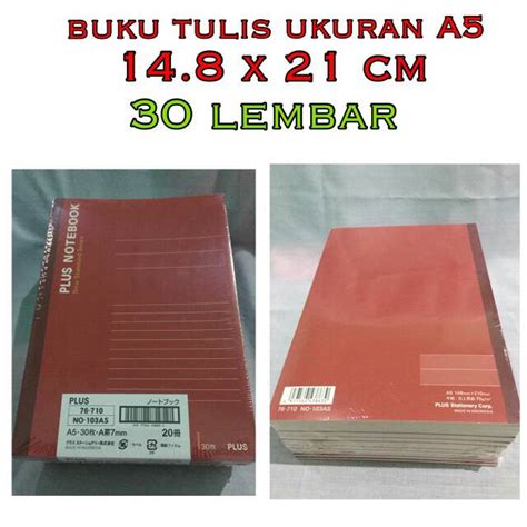 Ukuran Kertas Buku Tulis Biasalah Imagesee