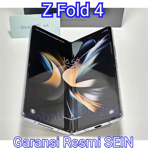 Jual Hp Samsung Z Fold 4 256gb 512gb Resmi Sein 2nd Fullset Z Fold4 Zfold4 Bekas Mulus Shopee