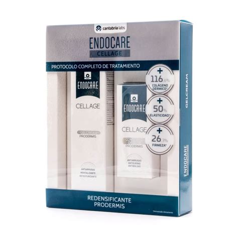 Endocare Cellage Pack Gelcream 50ml Contorno De Ojos 15ml FarmaSoler