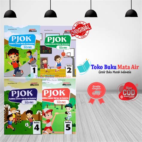 Jual BEST SELLER ORIGINAL PJOK UNTUK SD MI KURIKULUM MERDEKA CV