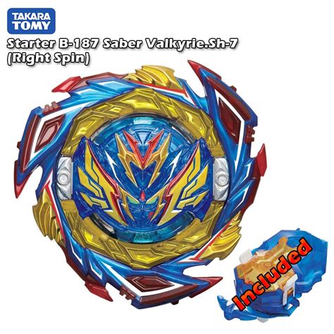 Takara Tomy Beyblade Burst Dynamite Battle B Starter Saber Valkyrie