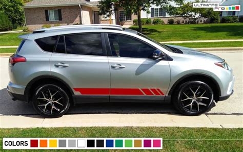 Sticker Decal Stripe Body Kit For Toyota Rav Xa