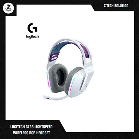 LOGITECH G733 LIGHTSPEED WIRELESS RGB GAMING HEADSET – WHITE – Z TECH SOLUTION | WORLD OF GAMERS