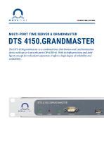 Dts 4150 Grandmaster MOBATIME Swiss Time Systems PDF Catalogs