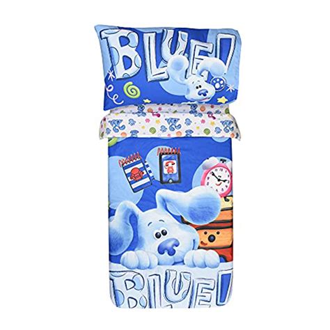 Blue's Clues Toddler Bedding Set 3 Piece Sheet Set for Kids with ...