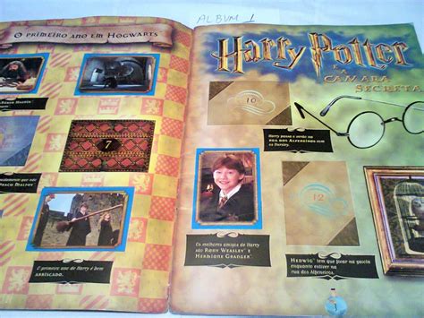 Álbum Harry Potter e A Câmara Secreta Panini A1 Mercado Livre