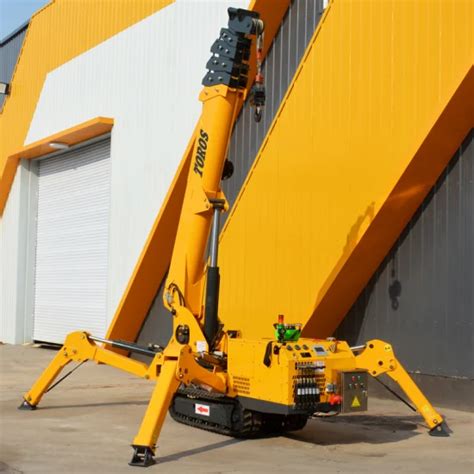 Ce Mini Spider Crawler Crane Elevator Hoist Glass Curtain Wall Lift