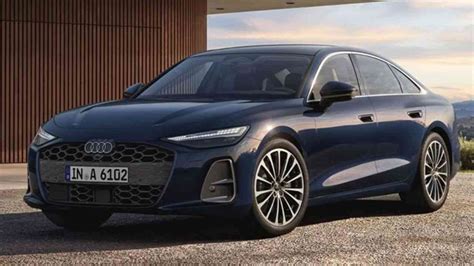 audi  sedan  debuts  refined design powerful engines