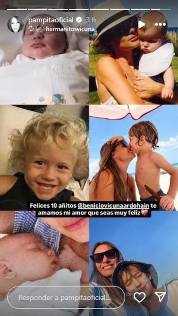 El Emotivo Mensaje De Benjamín Vicuña Y Los Recuerdos De Pampita Por El Cumpleaños De Su Hijo