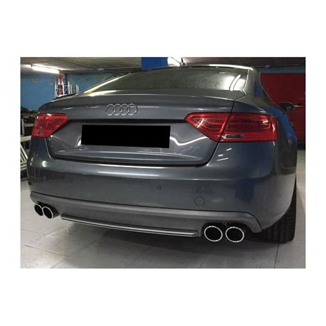 Difusor Trasero Audi A Sportback Look S Line Abs Bimar Tuning