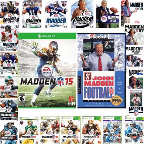 Every Madden cover : r/gaming