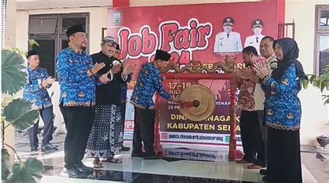 Job Fair Dinas Tenaga Kerja Kabupaten Semarang Disnaker