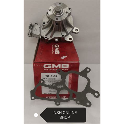 Water Pump 100 GMB For Toyota Hilux KUN25 Fortuner TGN50 GWT 150A